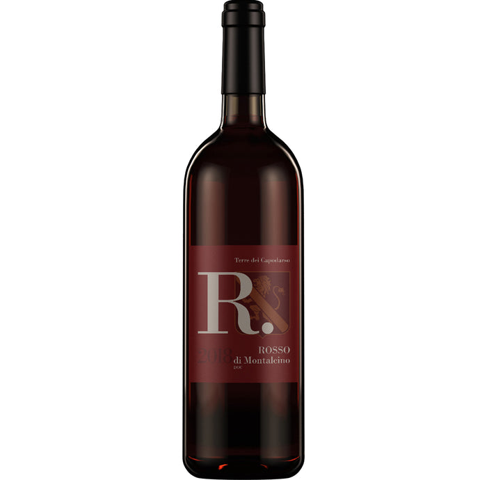 Rosso di montalcino 2018 vino rosso sangiovese toscano cantina toscana 